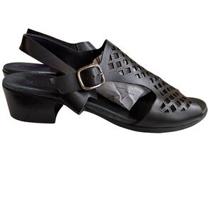 MUNRO Martie Laser Cut Slingback